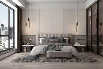 海东现代风格-卧室