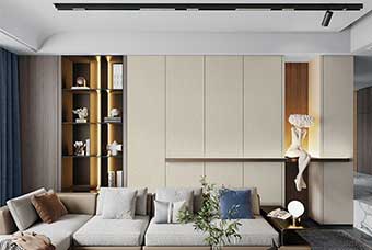 海东北欧风格-客厅