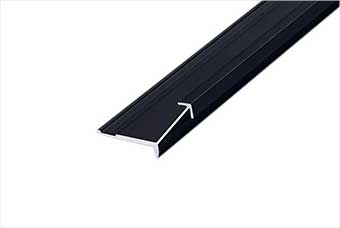 海东航空纤维墙咔铝合金阳角线（哑黑氧化）