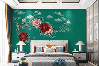 海东森佰汇航空纤维墙咔（爱情花语）