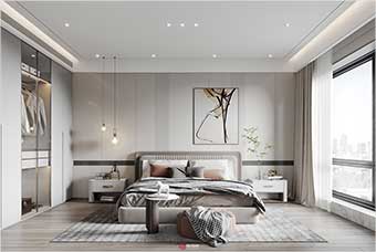 海东卧室空间案例
